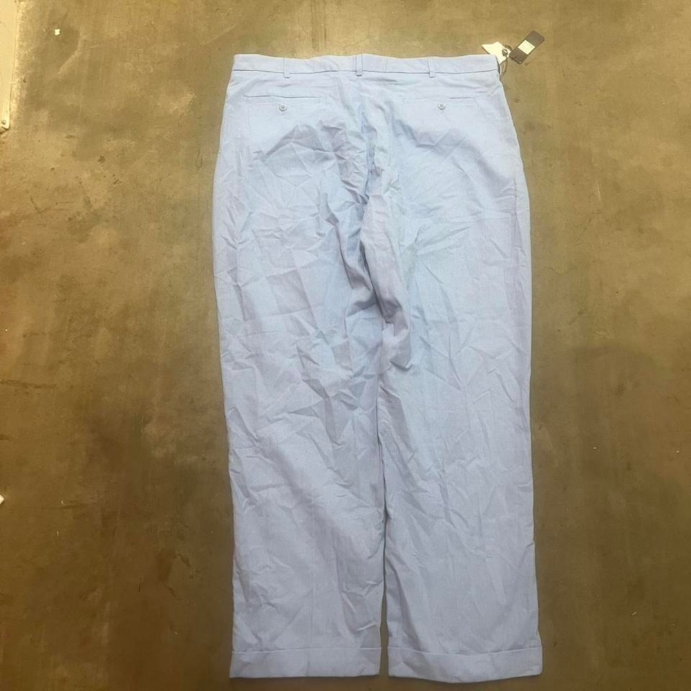 NWT trust‎ periwinkle pleated linen pants